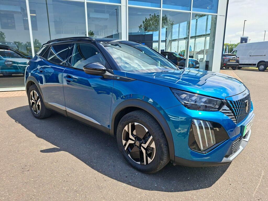 Peugeot e-2008 50Kwh Gt 7Kw Charger Blue #3