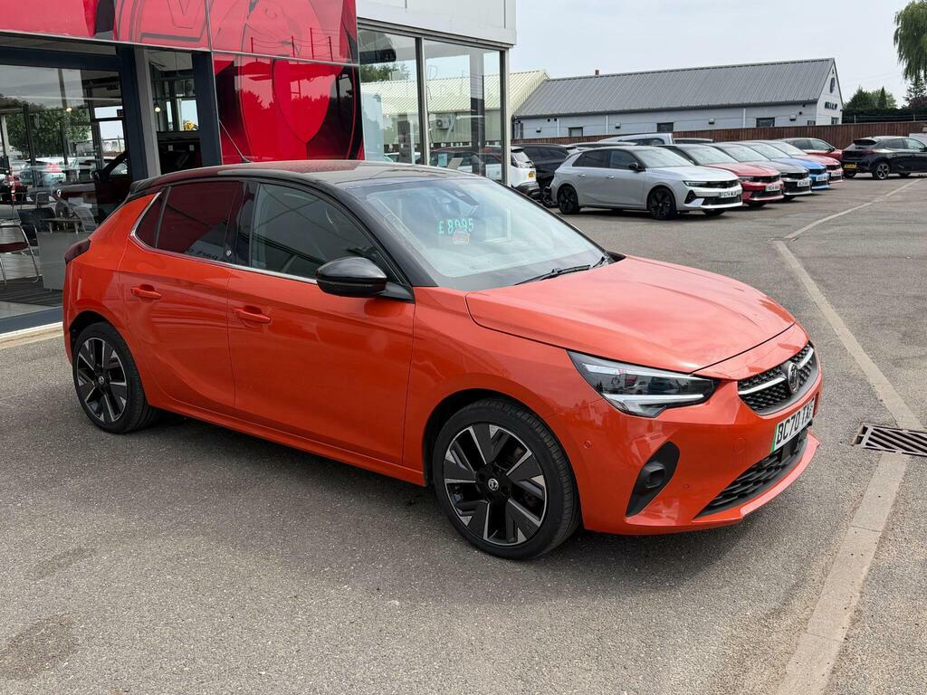 Vauxhall Corsa-e 50Kwh Elite Nav 7.4Kw Charger Orange