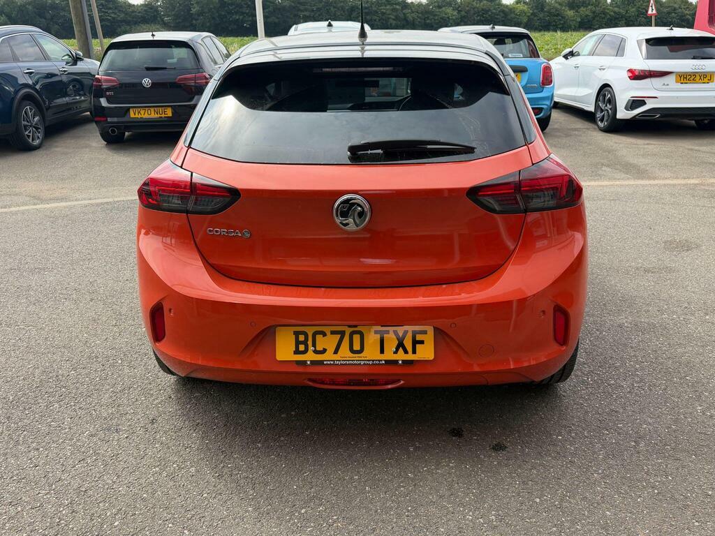 Vauxhall Corsa-e 50Kwh Elite Nav 7.4Kw Charger BC70TXF Orange #4