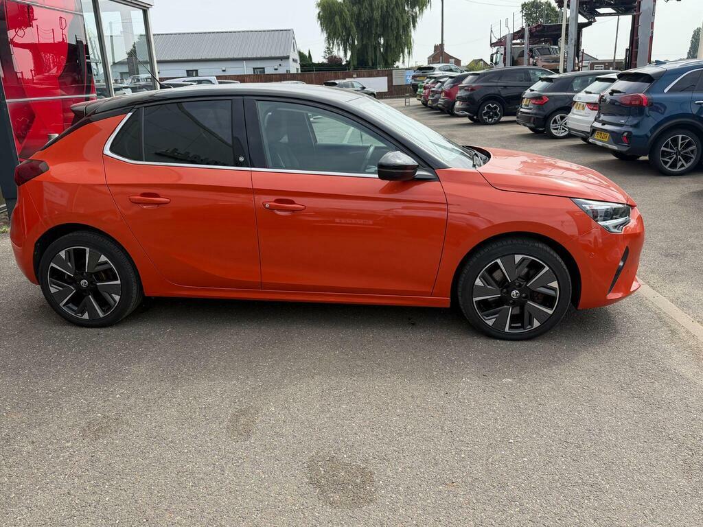Vauxhall Corsa-e 50Kwh Elite Nav 7.4Kw Charger BC70TXF Orange #5