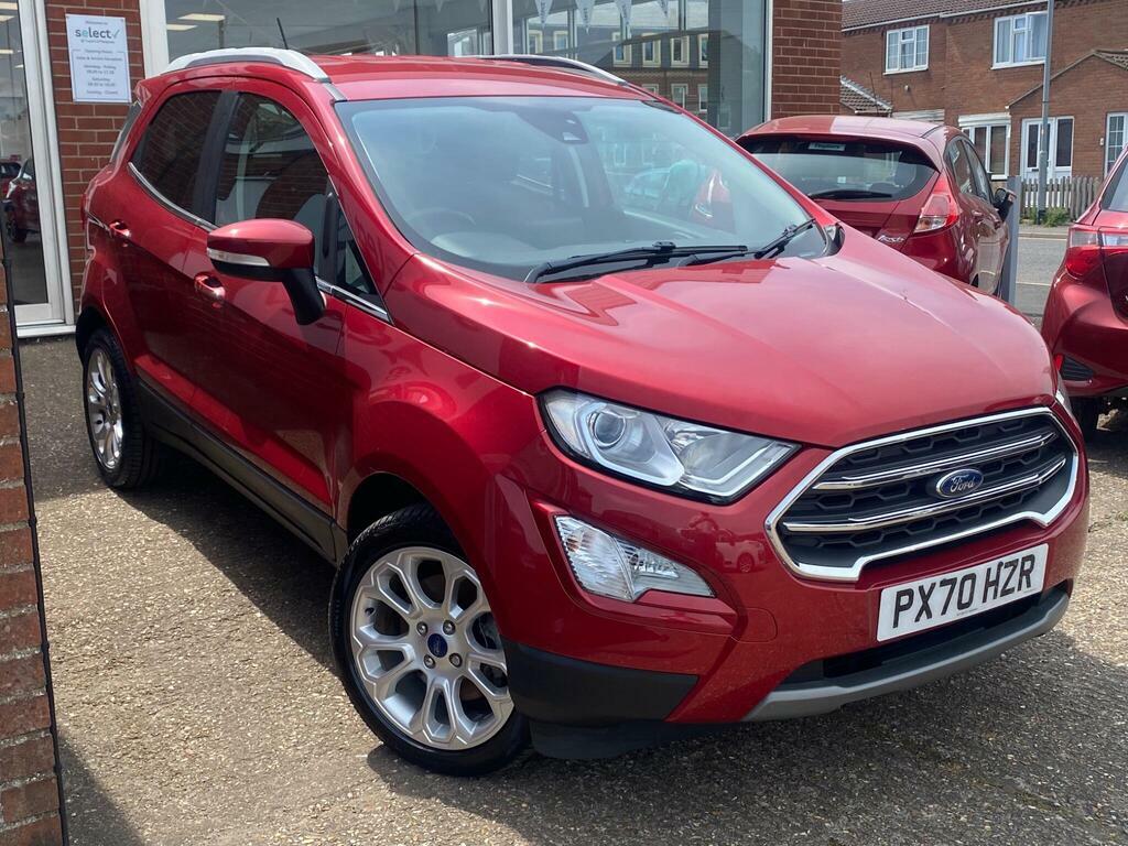 Ford Ecosport 1.0T Ecoboost Titanium Euro 6 Ss Red