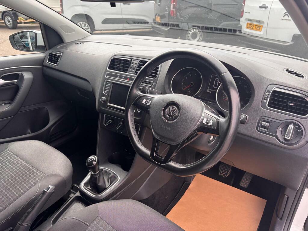 Volkswagen Polo 1.2 Tsi Bluemotion Tech Se Euro 6 Ss White #3