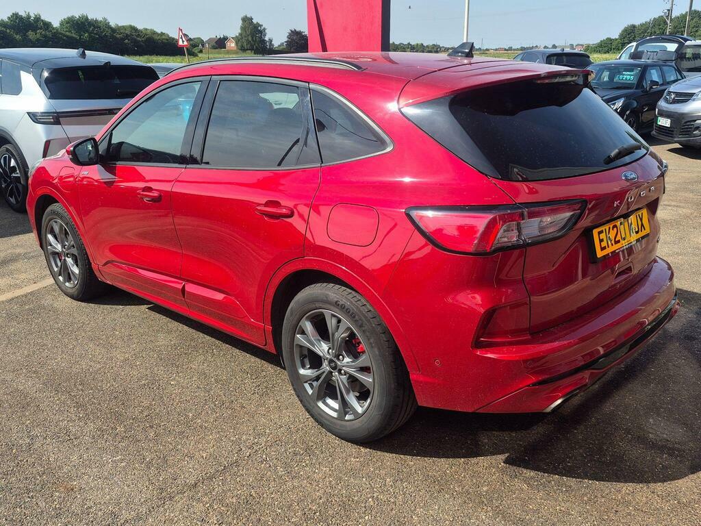 Ford Kuga 2.5 Ecoboost Duratec 14.4Kwh St-line First Edition EK20WJX Red #4