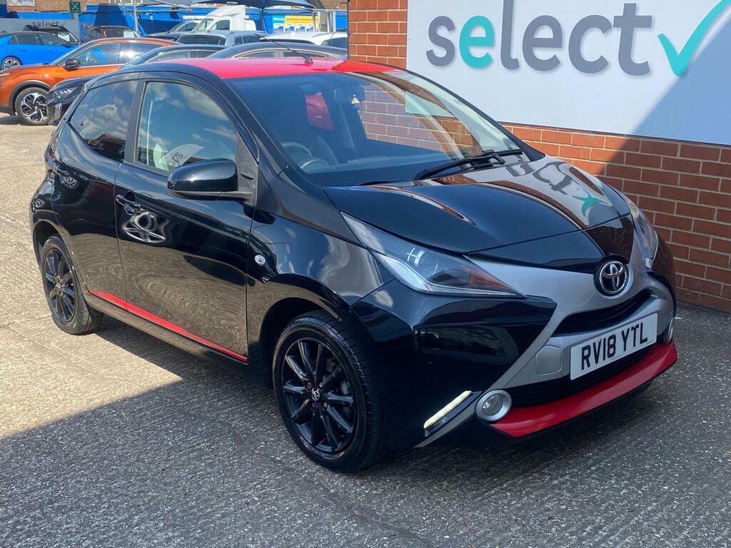 Toyota Aygo 1.0 Vvt-i X-press Euro 6 Black #4