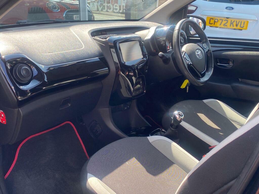 Toyota Aygo Hatchback Red #12