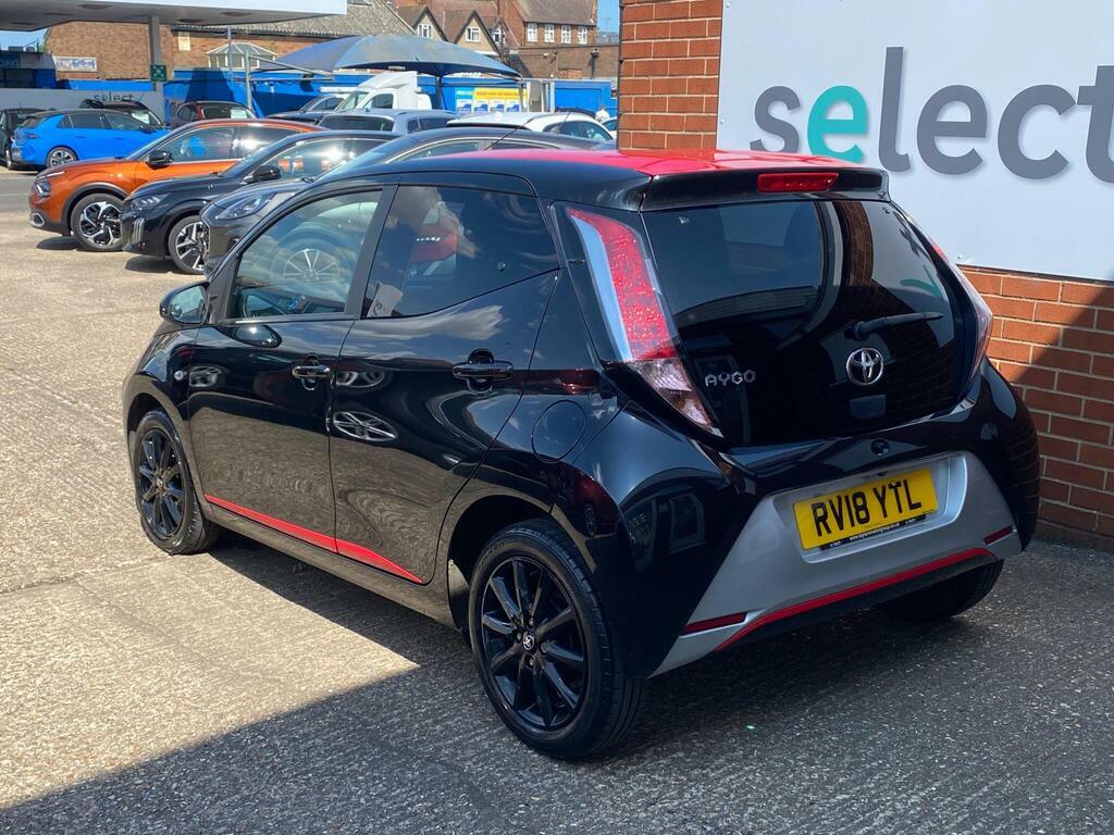 Toyota Aygo Hatchback Red #7