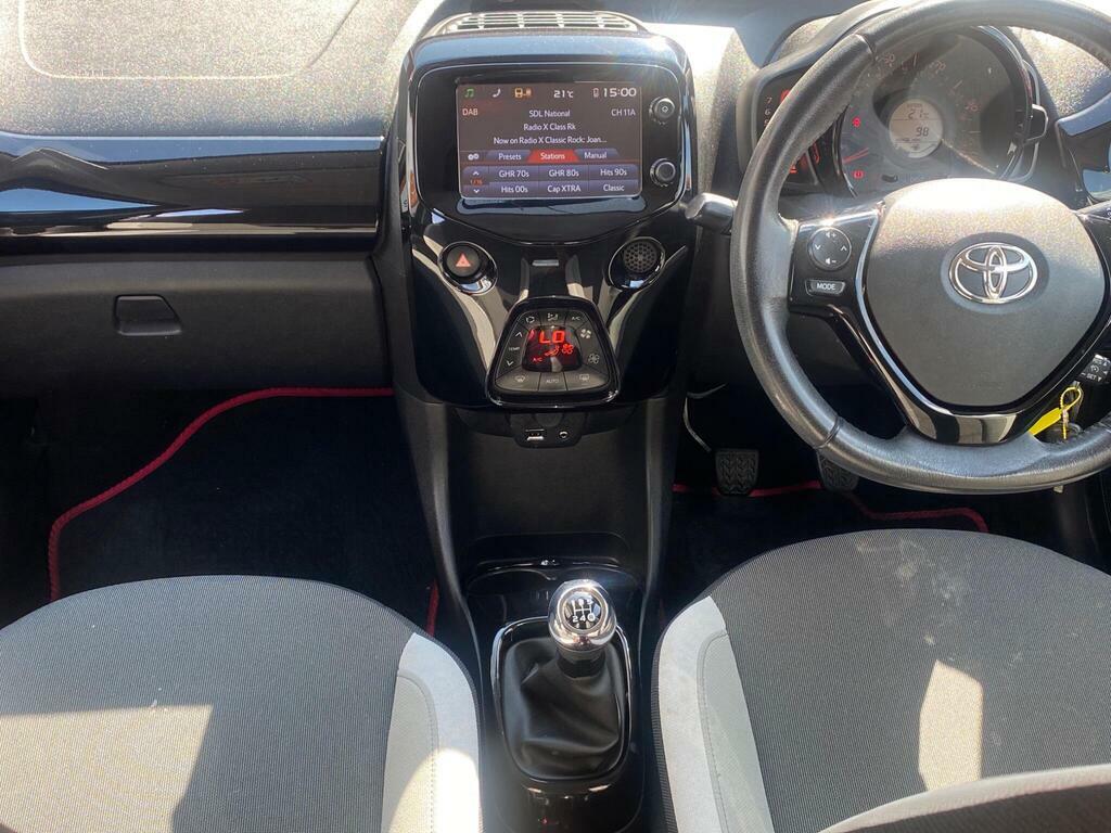 Toyota Aygo Hatchback Red #14