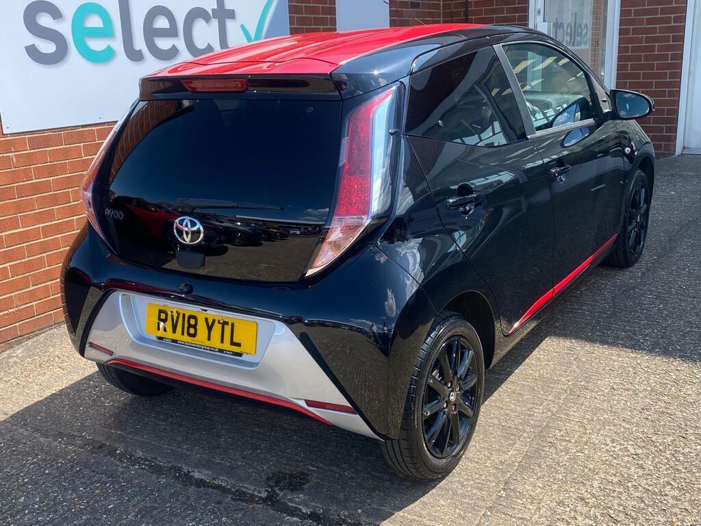 Toyota Aygo Hatchback Red #10