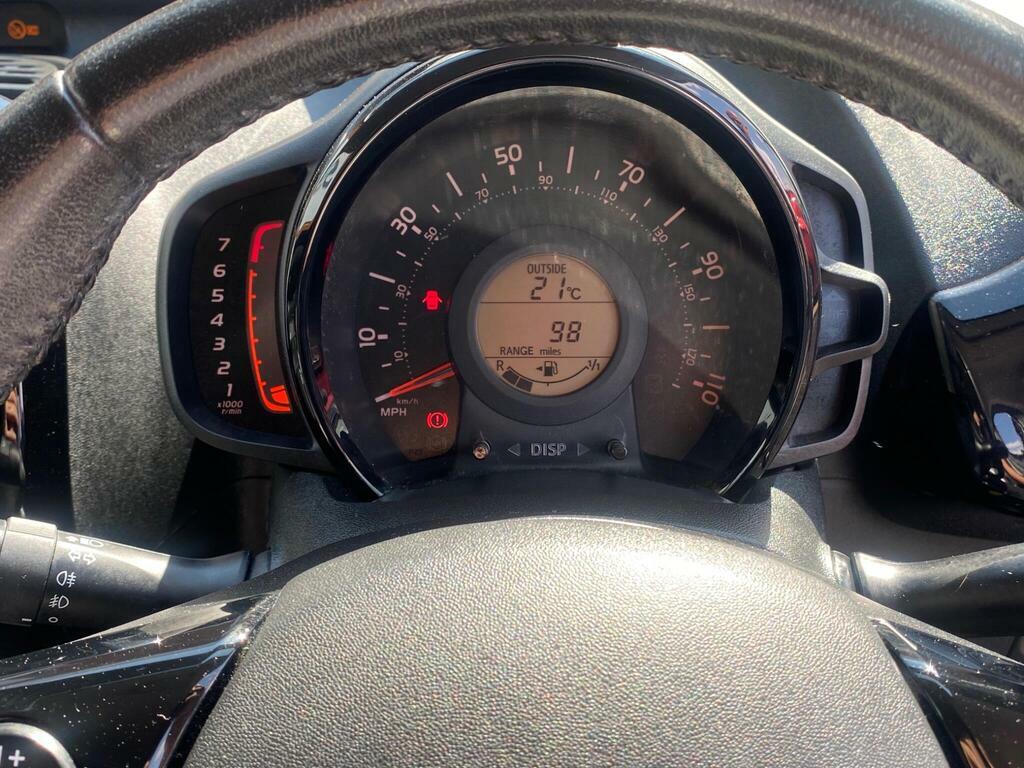 Toyota Aygo Hatchback Red #17