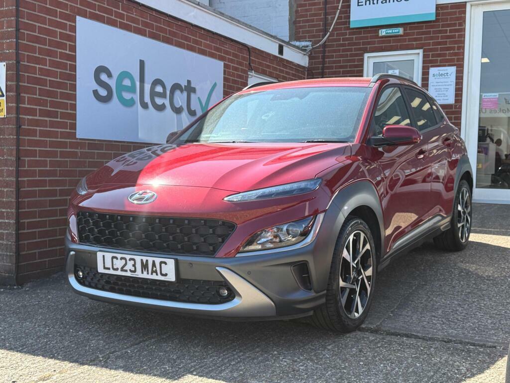 Hyundai Kona 1.0 T-gdi Mhev Premium Euro 6 Ss Red #3