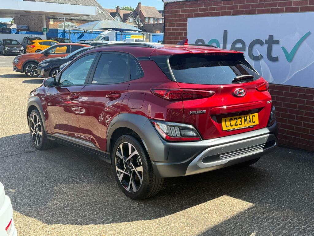 Hyundai Kona 1.0 T-gdi Mhev Premium Euro 6 Ss Red #4