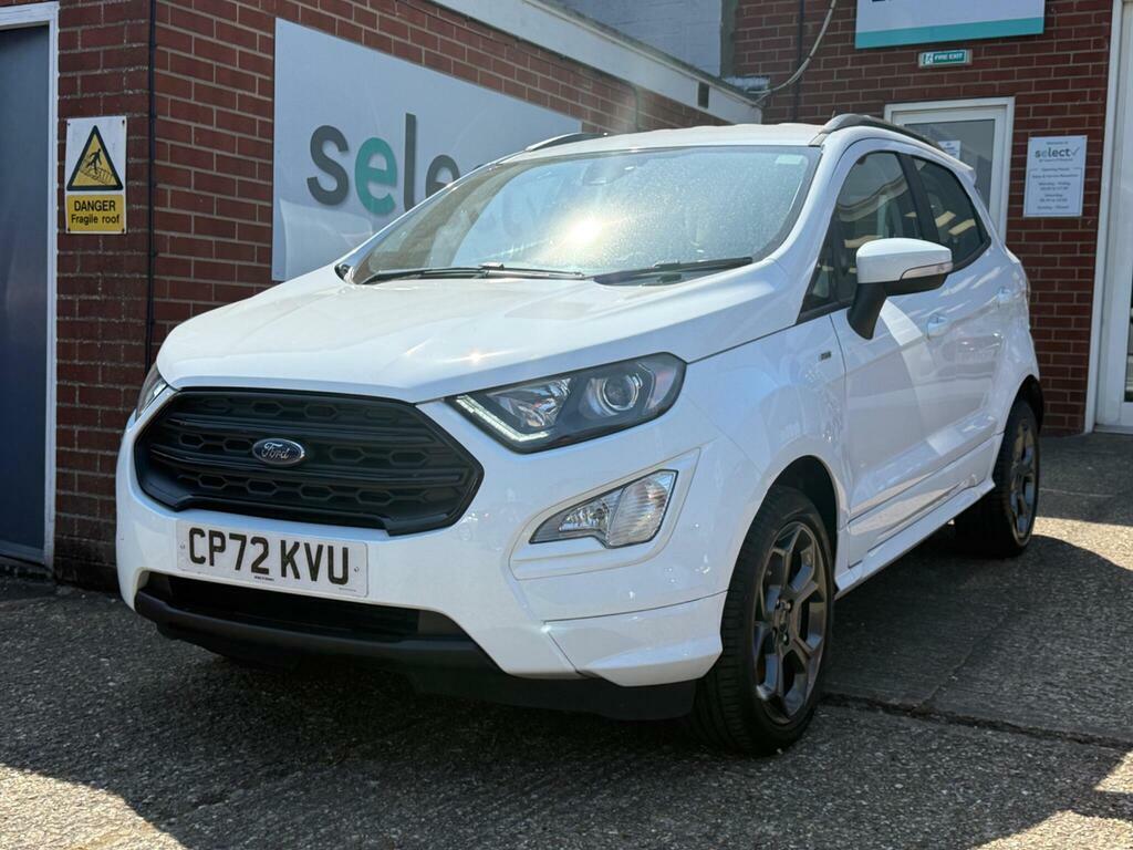 Ford Ecosport 1.0T Ecoboost St-line Euro 6 Ss White #4