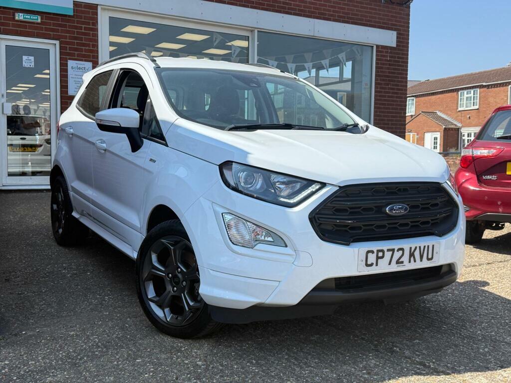 Ford Ecosport 1.0T Ecoboost St-line Euro 6 Ss White