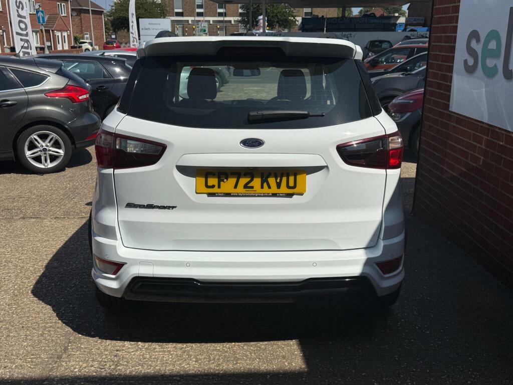 Ford Ecosport 1.0T Ecoboost St-line Euro 6 Ss White #6