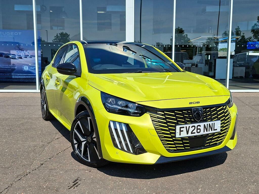 Peugeot 208 1.2 Turbo Gt Euro 6 Ss Yellow