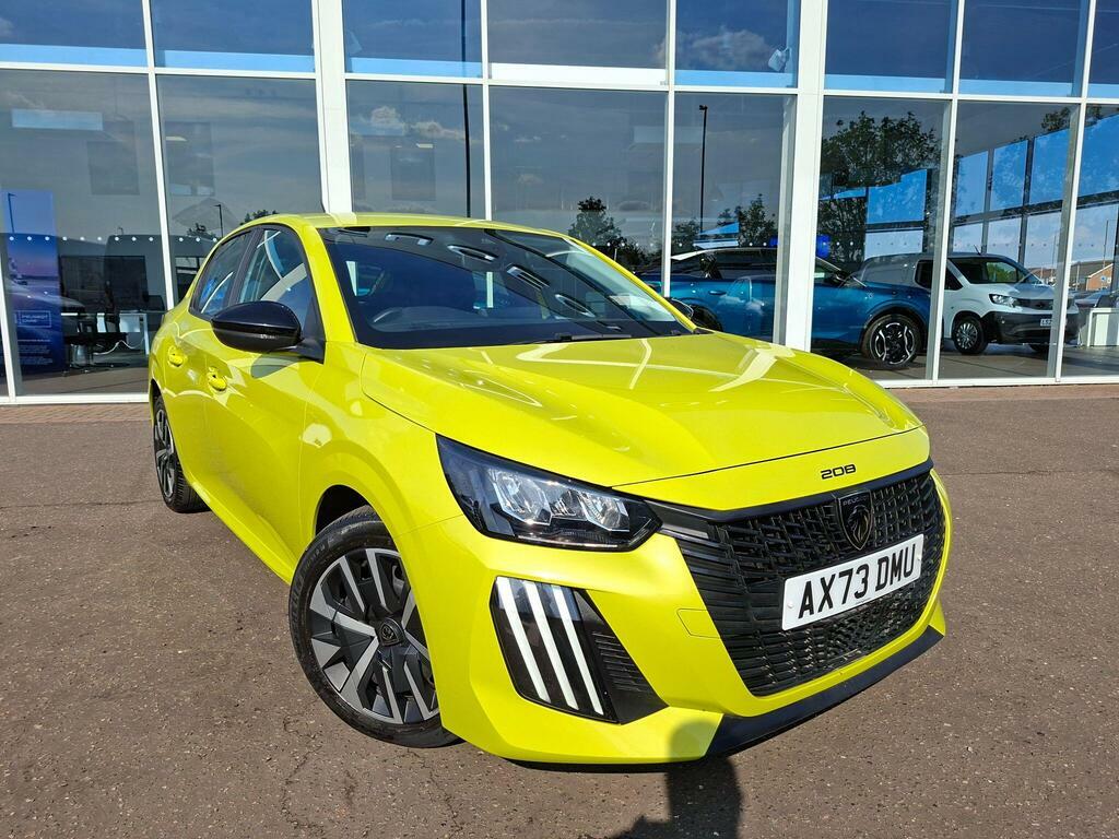 Peugeot 208 1.2 Puretech Active Euro 6 Ss Yellow