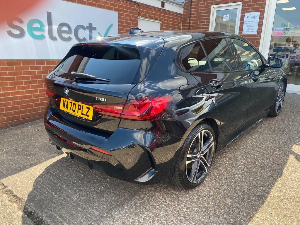 BMW 1 Series 1.5 118I M Sport Dct Euro 6 Ss WA70PLZ Black #6