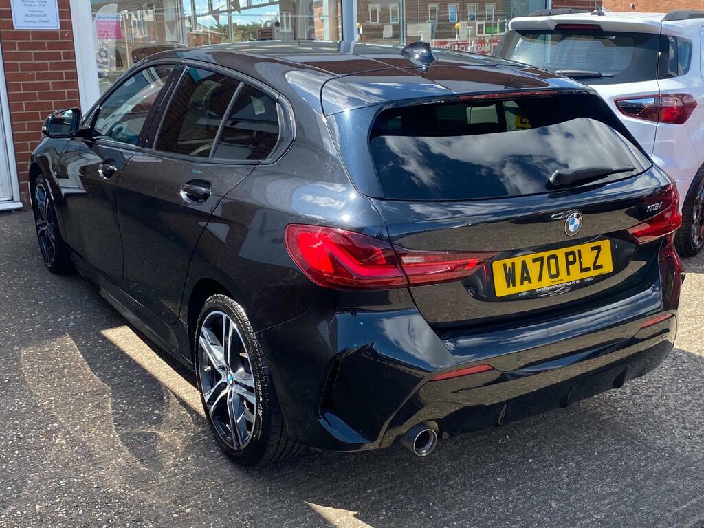 BMW 1 Series 1.5 118I M Sport Dct Euro 6 Ss WA70PLZ Black #3