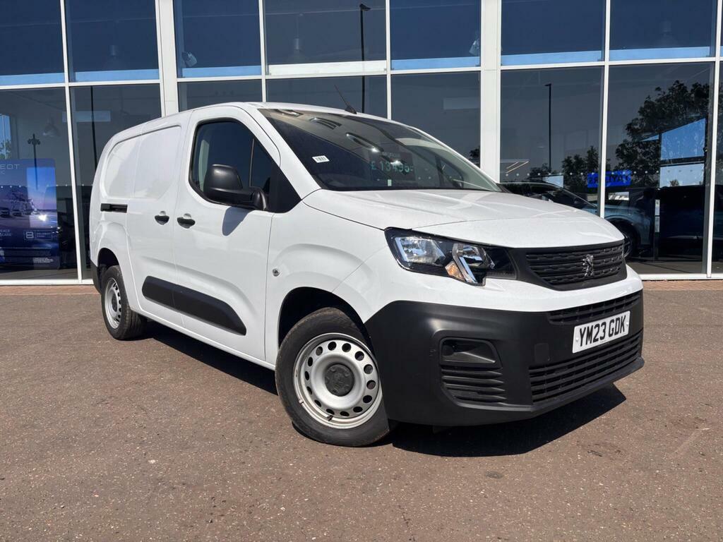 Peugeot Partner 1.5 Bluehdi 950 Professional Premium Long Panel White