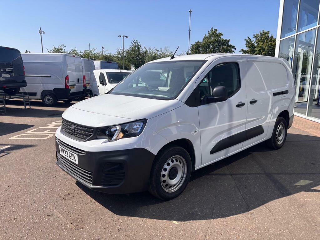 Peugeot Partner 1.5 Bluehdi 950 Professional Premium Long Panel YM23GDK White #6