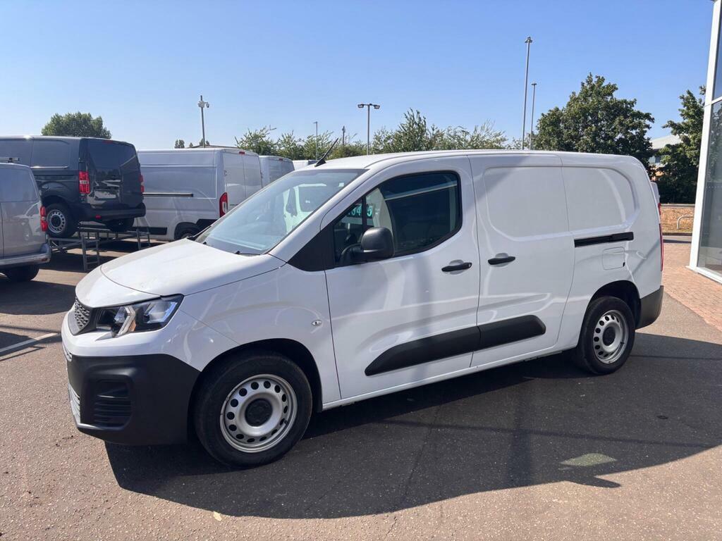 Peugeot Partner 1.5 Bluehdi 950 Professional Premium Long Panel YM23GDK White #2