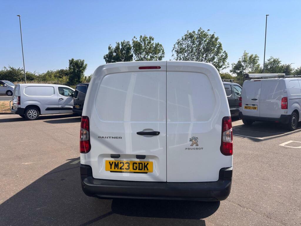 Peugeot Partner 1.5 Bluehdi 950 Professional Premium Long Panel YM23GDK White #4