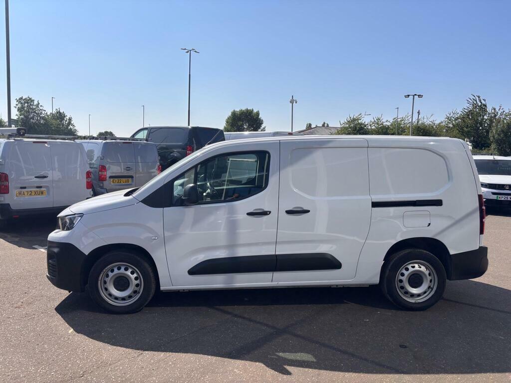 Peugeot Partner 1.5 Bluehdi 950 Professional Premium Long Panel YM23GDK White #3