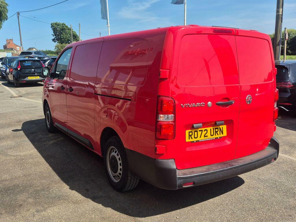 Vauxhall Vivaro 1.5 Turbo D 2900 Dynamic L2 H1 Euro 6 Ss 6Dr RO72URN Red #4