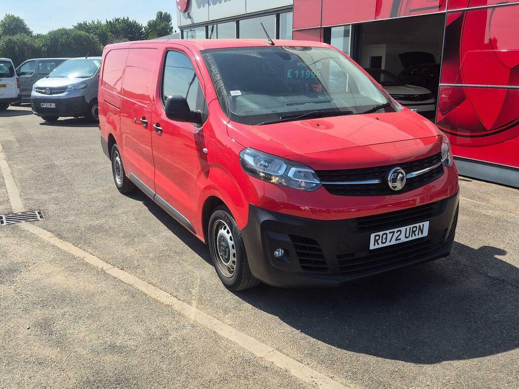 Vauxhall Vivaro 1.5 Turbo D 2900 Dynamic L2 H1 Euro 6 Ss 6Dr RO72URN Red