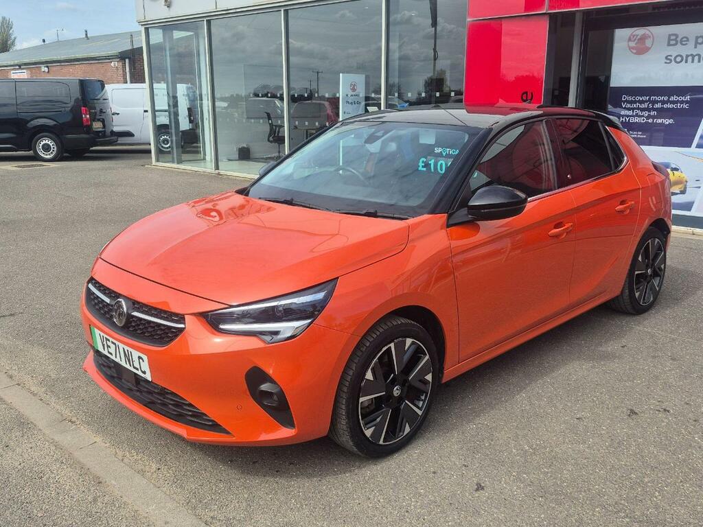 Vauxhall Corsa-e 50Kwh Elite Nav Premium 7.4Kw Charger VE71NLC Orange #3