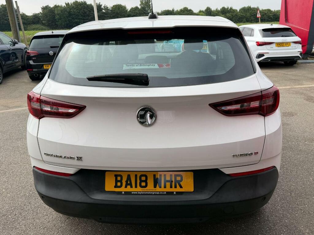 Vauxhall Grandland X 1.6 Turbo D Blueinjection Se Euro 6 S S White #4