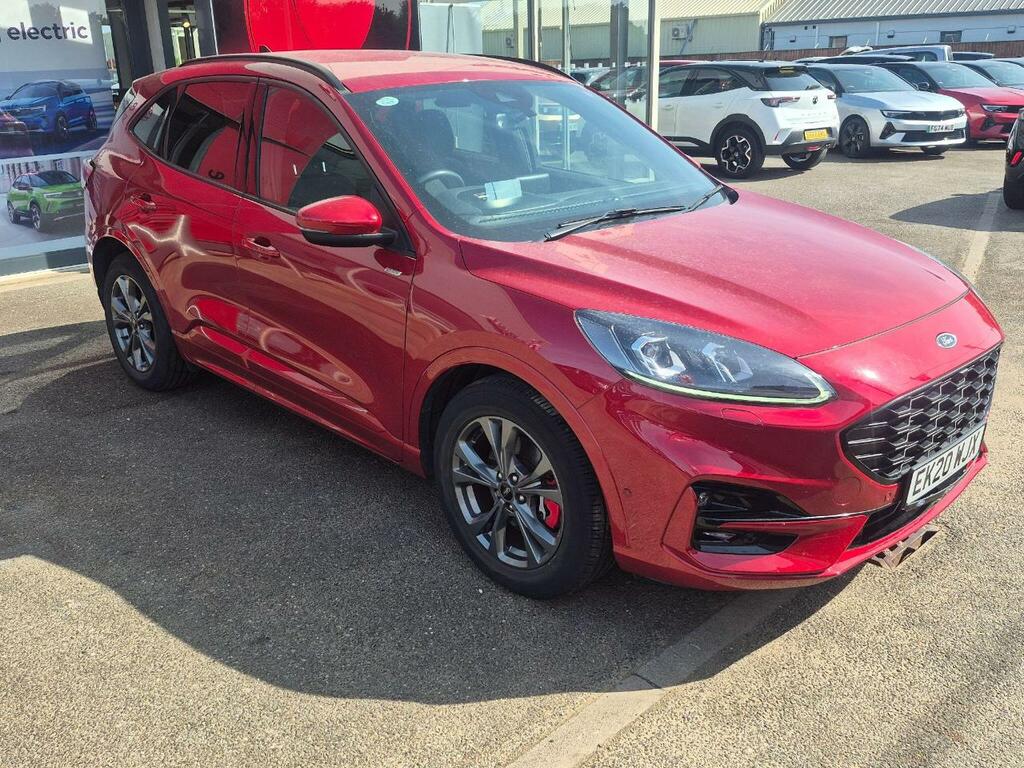 Ford Kuga 2.5 Ecoboost Duratec 14.4Kwh St-line First Edition Red
