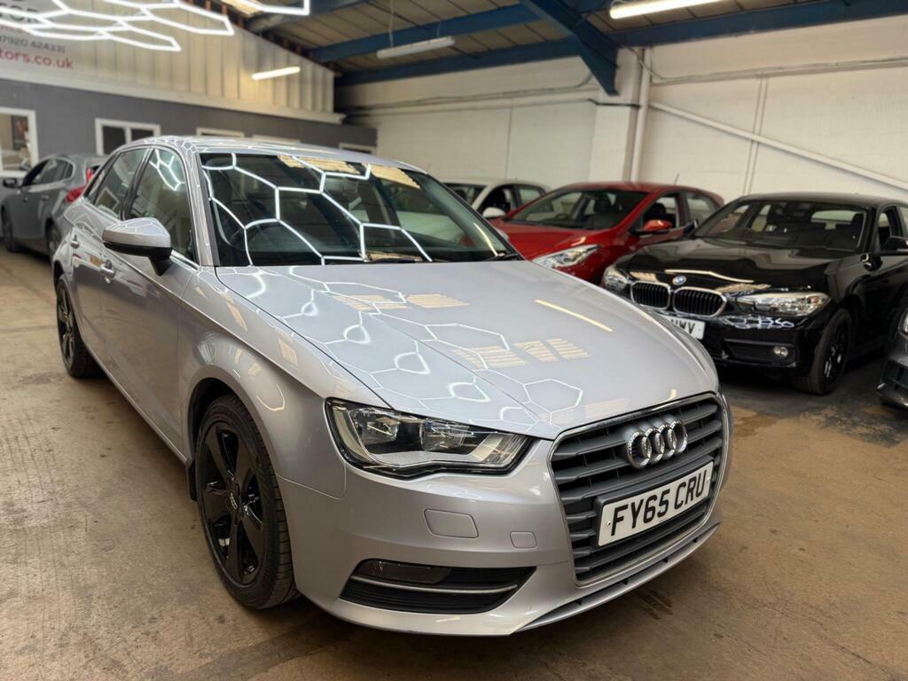 Audi A3 1.6 Tdi Sport Sportback Euro 6 S S Silver #4