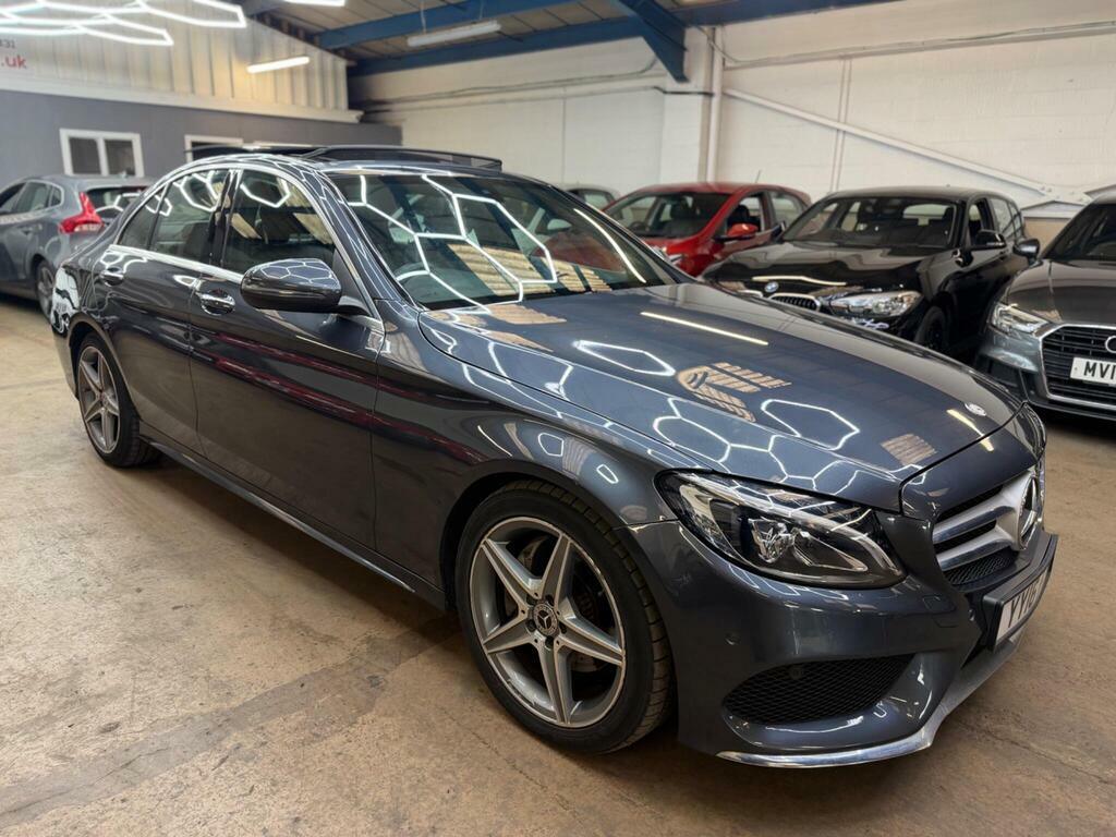 Mercedes-Benz C Class 2.1 C220d Amg Line Premium 7G-tronic Euro 6 S Grey