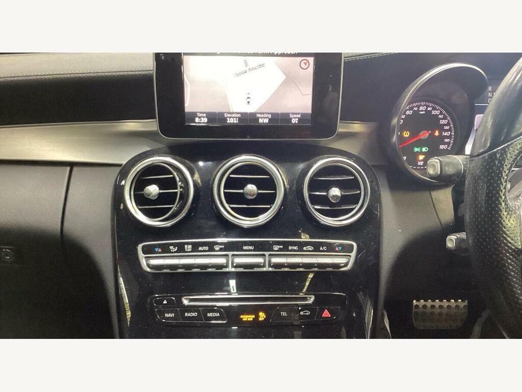 Mercedes-Benz C Class Coupe 4.0 C63 V8 Biturbo Amg S Edition 1 201666 Black #7
