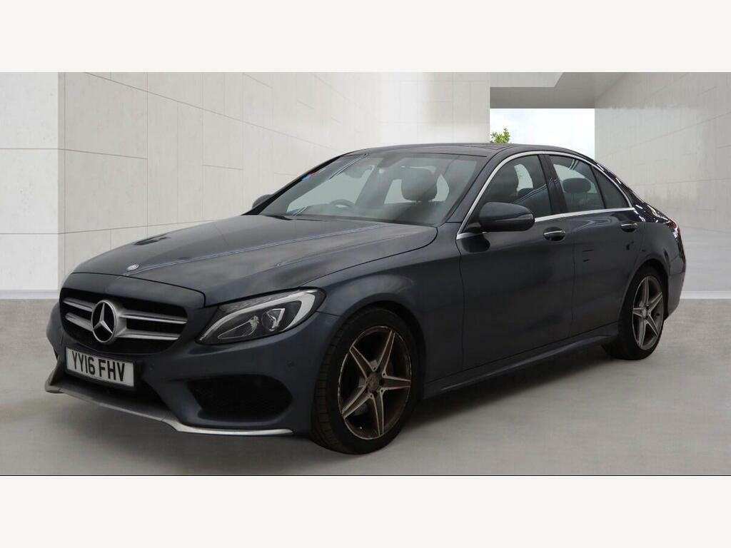 Mercedes-Benz C Class Coupe 4.0 C63 V8 Biturbo Amg S Edition 1 201666 Black #2
