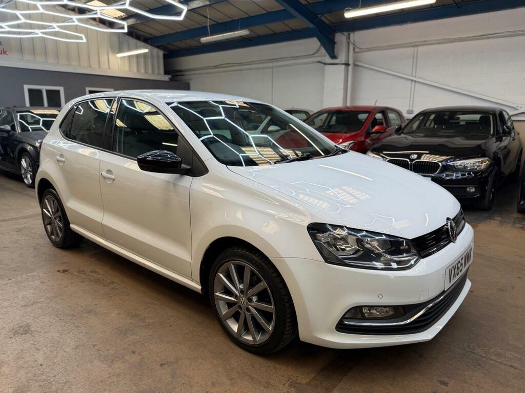 Volkswagen Polo 1.2 Tsi Bluemotion Tech Se Design Euro 6 S S White