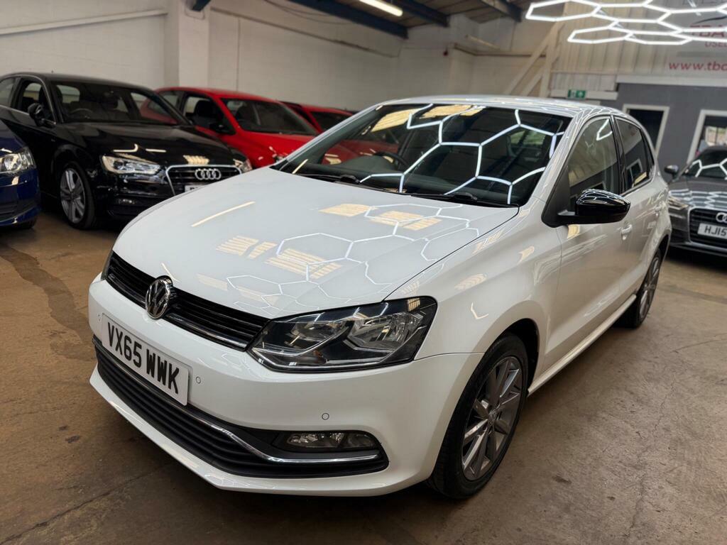 Volkswagen Polo 1.2 Tsi Bluemotion Tech Se Design Euro 6 S S White #6