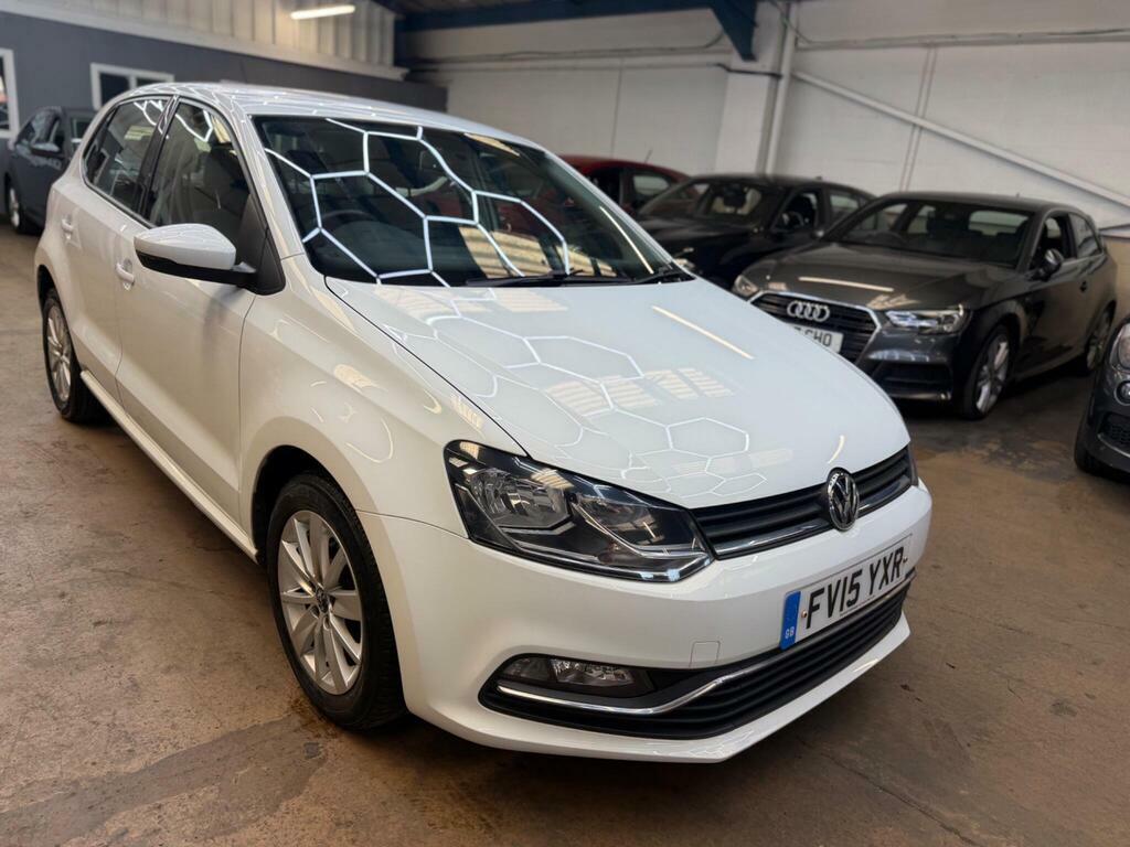 Volkswagen Polo 1.0 Bluemotion Tech Se Euro 6 S S White #4