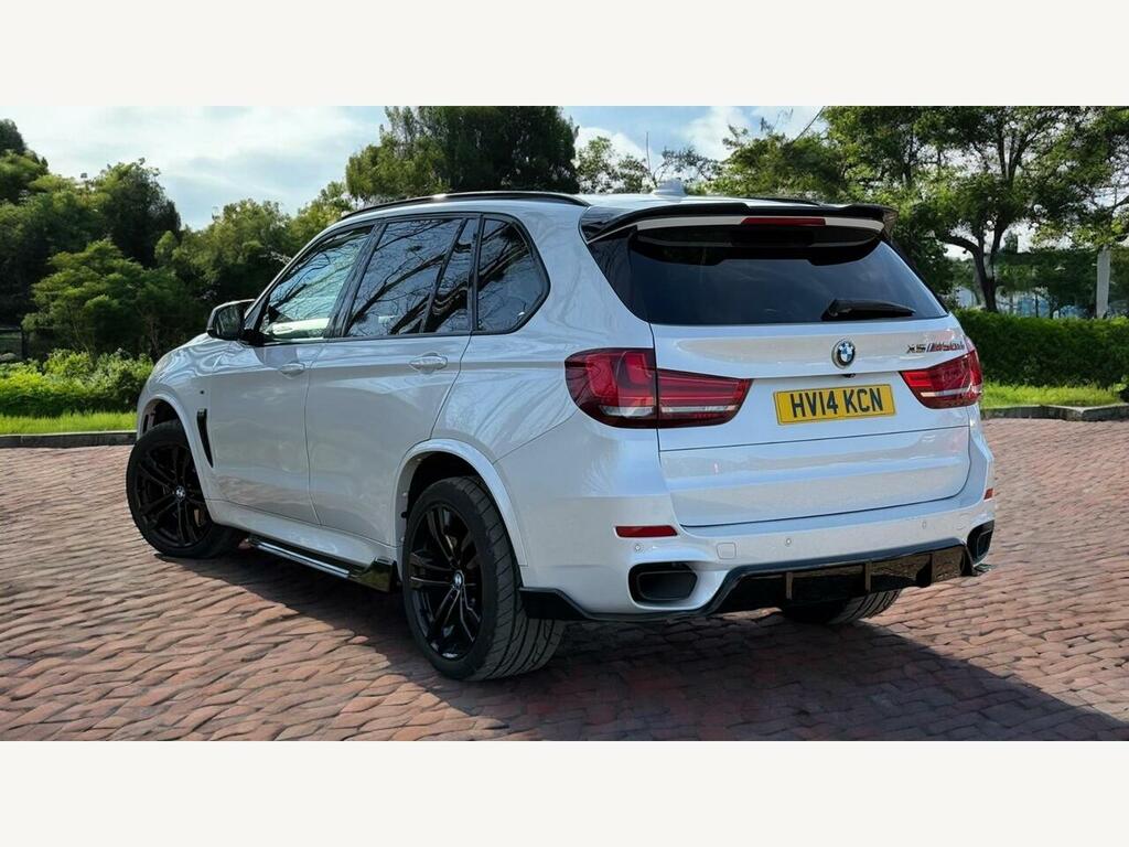 BMW X5 3.0 M50d Xdrive Euro 6 Ss White #4