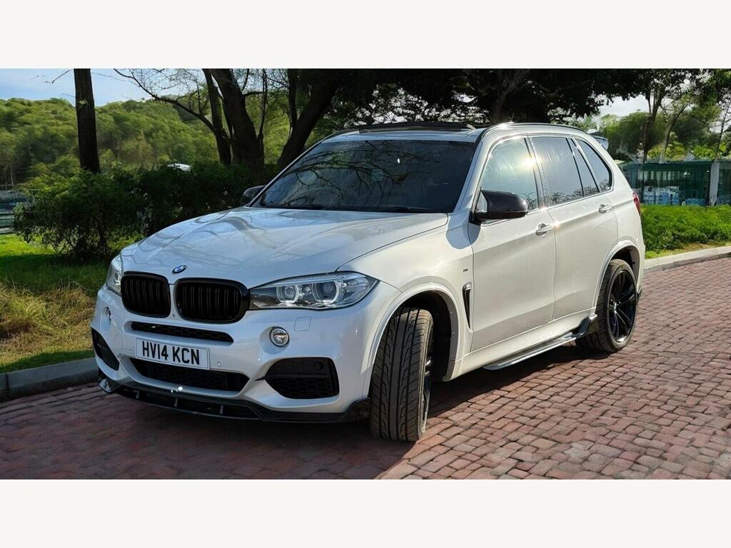 BMW X5 3.0 M50d Xdrive Euro 6 Ss White #3