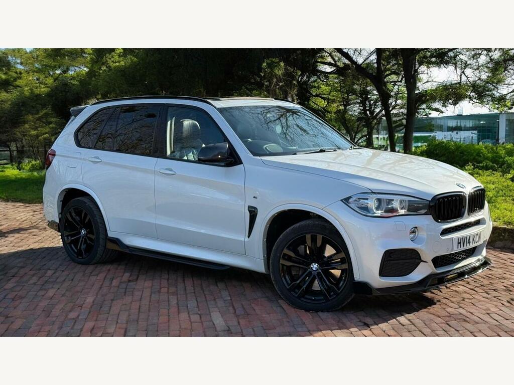 BMW X5 3.0 M50d Xdrive Euro 6 Ss White #6