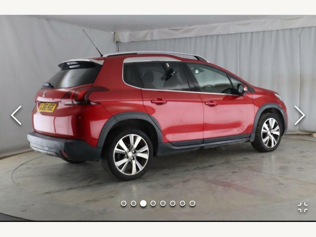 Peugeot 2008 2016 1.6 Bluehdi Allure Suv Euro Red #3