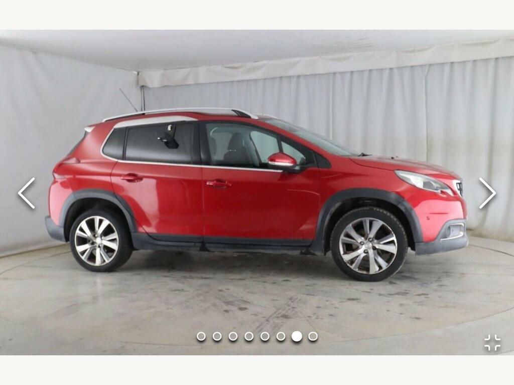 Peugeot 2008 2016 1.6 Bluehdi Allure Suv Euro Red #4
