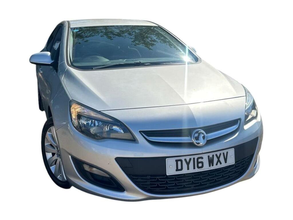 Vauxhall Astra 1.6I Tech Line Euro 6 Silver