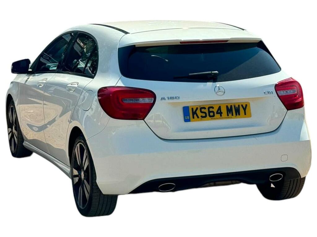 Mercedes-Benz A Class 1.5 A180 Cdi Sport 7G-dct Euro 5 Ss White #4