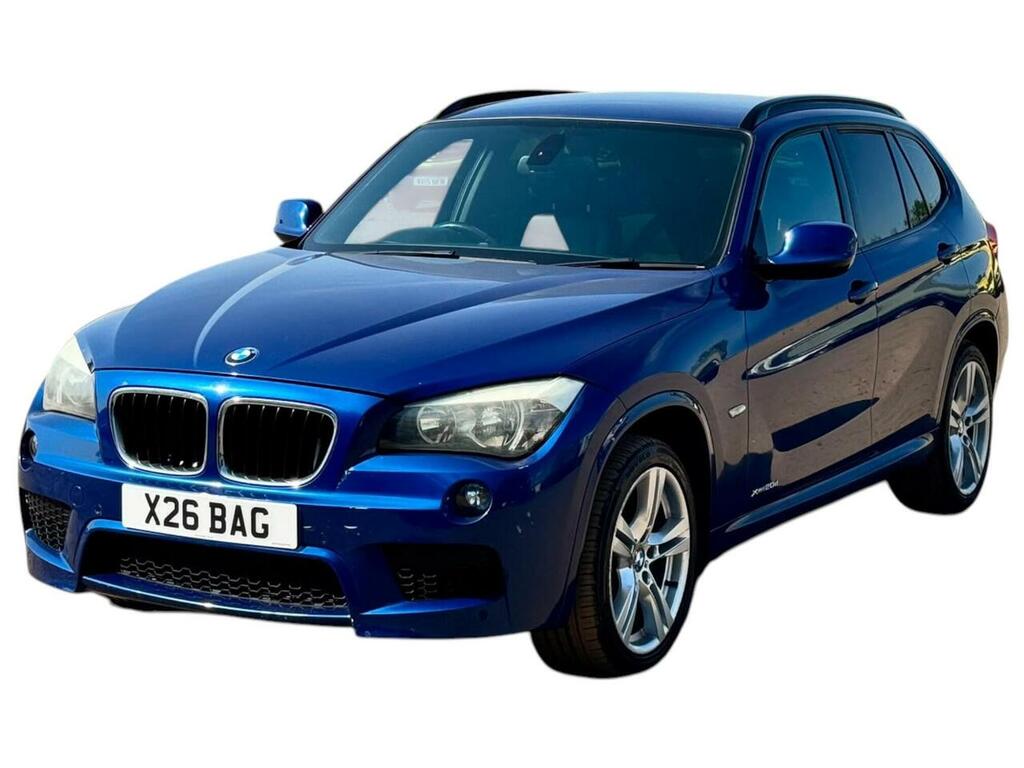 BMW X1 2.0 20D M Sport Xdrive Euro 5 Ss Blue #3