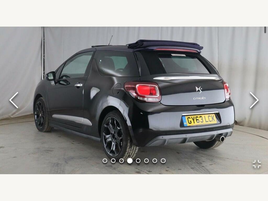 Citroen Ds3 Cabrio 1.6 Vti Dstyle Plus Euro 5 Black #3