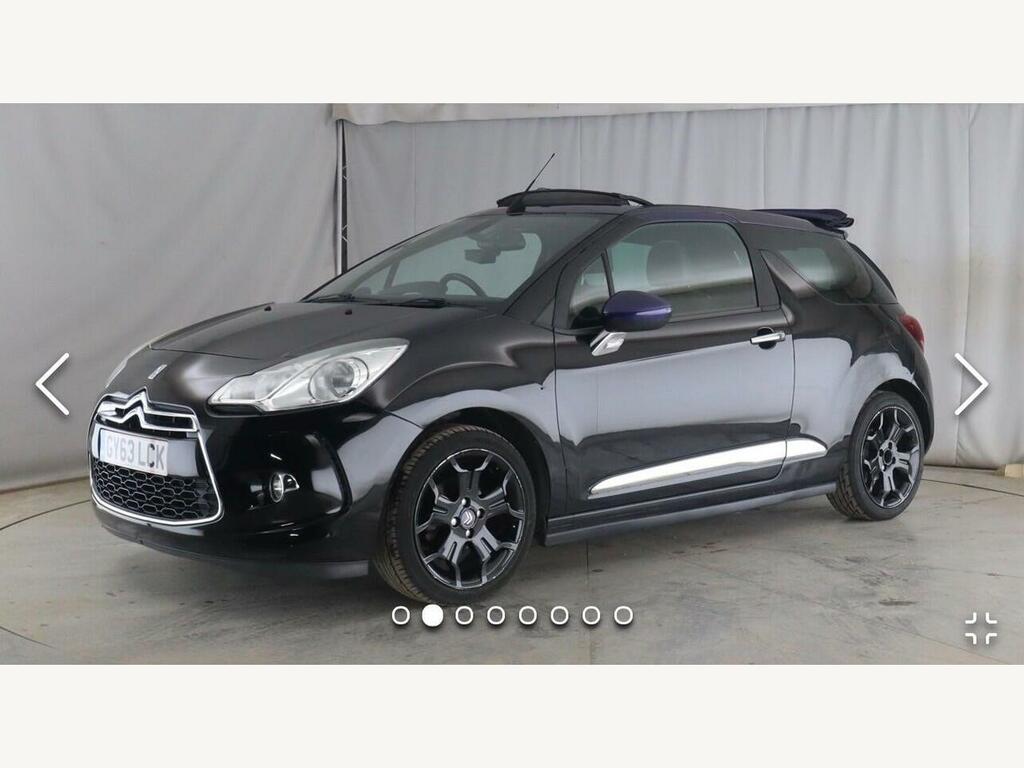 Citroen Ds3 Cabrio 1.6 Vti Dstyle Plus Euro 5 Black #2