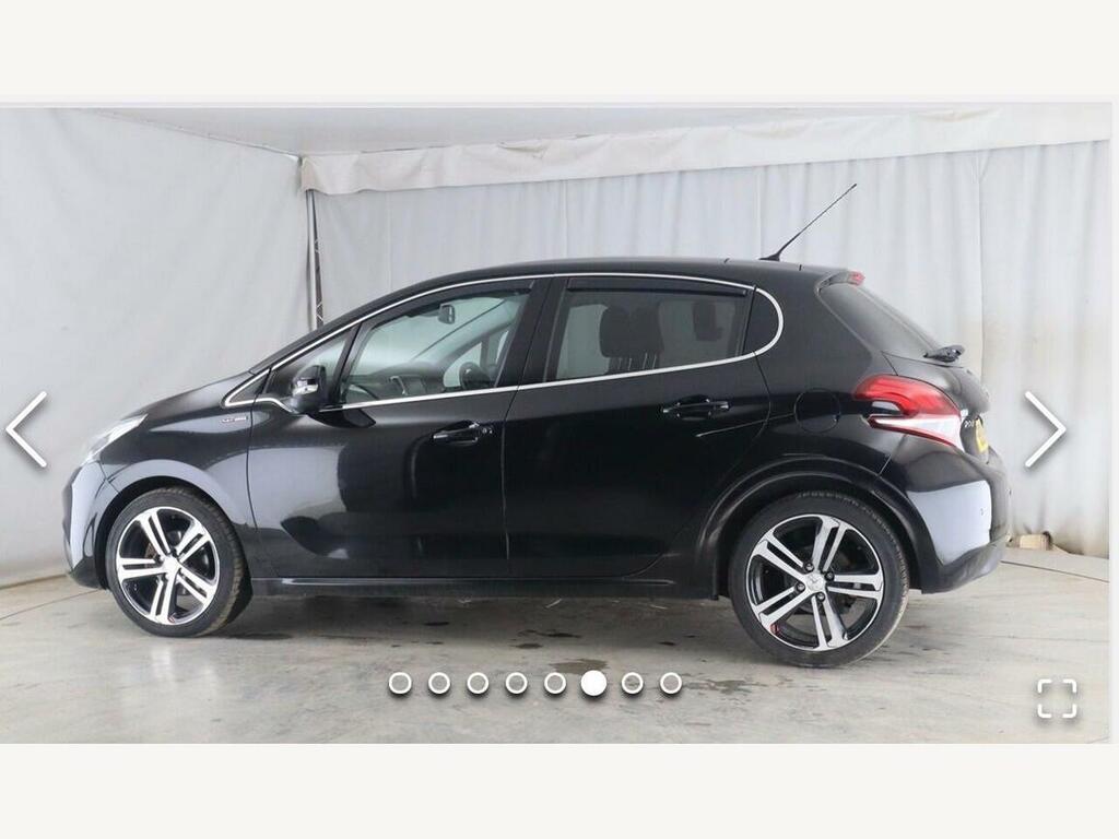 Peugeot 208 1.6 Bluehdi Gt Line Euro 6 Black #6